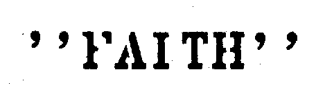 FAITH