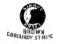 NIBROC KRAFT BROWN CORDUROY STRIPE