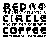 RED CIRCLE COFFEE THE GREAT ATLANTIC & YORK