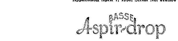 BASSE ASPIR-DROP