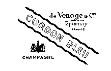 CORDON BLEU CHAMPAGNE DE VENOGE & CIE FONDE 1837 EPERNAY CHAMPAGNE