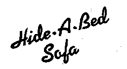 HIDE-A-BED SOFA
