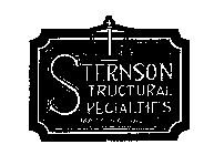 STERNSON STRUCTURAL SPECIALTIES MADE IN CANADA
