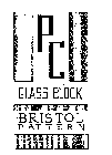 PC GLASS BLOCK BRISTOL PATTERN