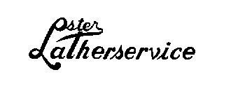 OSTER LATHERSERVICE