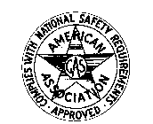 AMERICAN GAS ASSOCIATION INC DESIGN COMPLIES WITH NATIONAL SAFETY STANDARDS CERTIFIED