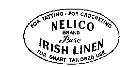 NELICO BRAND PURE IRISH LINEN FOR TATTING FOR CROCHETING FOR SMART TAILORED USE