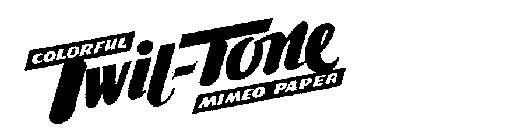 TWILTONE COLORFUL MIMEO PAPER