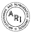 ARI AIR-CONDITIONING AND REFRIGERATION INSTITUTE