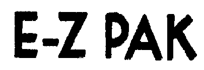 E-Z PAK