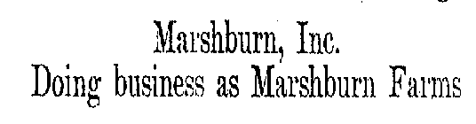 MARSHBURN FARMS