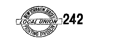 LOCAL UNION 242 NEW YORK-NEW JERSEY PRINTING DIVISION