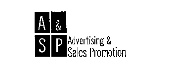 A & SP ADVERTISING & SALES PROMOTION