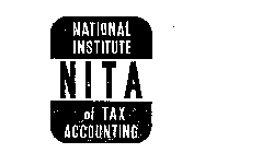 NITA NATIONAL INSTITUTE OF TAX ACCOUNTING