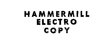 HAMMERMILL ELECTRO COPY