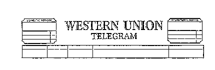 WESTERN UNION TELEGRAM DOMESTIC SERVICE INTERNATIONAL SERVICE.