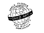 THE OHIO ART CO. WORLD FAMOUS FOR QUALITY BRYAN, OHIO, U.S.A.