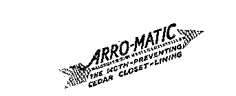 ARRO-MATIC THE MOTH-PREVENTING CEDAR CLOSET-LINING