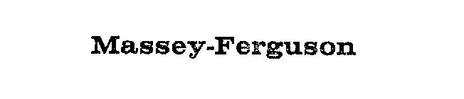 MASSEY-FERGUSON