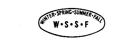 WINTER SPRING SUMMER FALL W-S-S-F