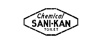 CHEMICAL SANI-KAN TOILET