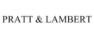 PRATT & LAMBERT