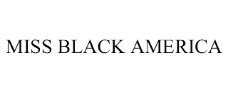 MISS BLACK AMERICA
