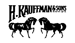 H.KAUFFMAN & SONS SINCE 1875
