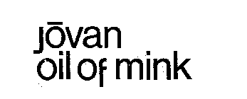 JOVAN OIL OF MINK