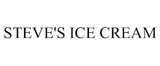 STEVE'S ICE CREAM