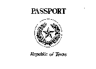 REPUBLIC OF TEXAS PASSPORT