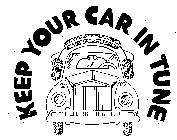 KEEP YOUR CAR IN TUNE