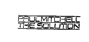 PAUL MITCHELL THE SOLUTION