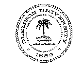 CLEMSON UNIVERSITY SOUTH CAROLINA 1889