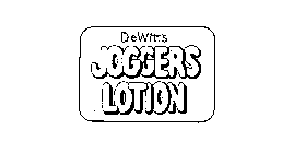 DEWITT'S JOGGERS LOTION