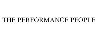 THE PERFORMANCE PEOPLE