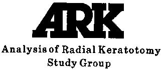 ARK ANALYSIS OF RADIAL KERATOTOMY STUDY GROUP