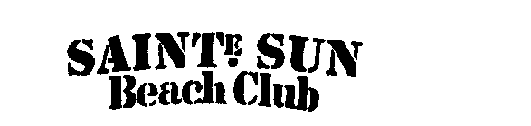 SAINTE SUN BEACH CLUB