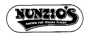 NUNZIO'S KNOWN FOR ITALIAN FLAVOR
