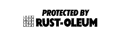 PROTECTED BY RUST-OLEUM