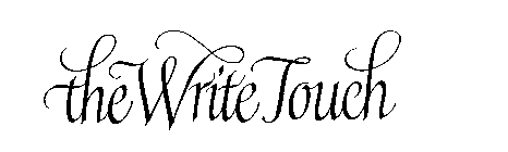 THE WRITE TOUCH