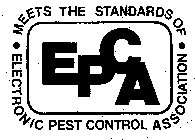 EPCA MEETS THE STANDARDS OF ELECTRONIC PEST CONTROL ASSOCIATION