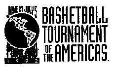 BASKETBALL TOURNAMENT OF THE AMERICAS JUNE 27-JULY 5 1992 PORTLAND