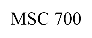 MSC 700