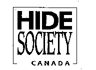 HIDE SOCIETY CANADA