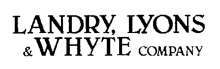 LANDRY, LYONS & WHYTE COMPANY
