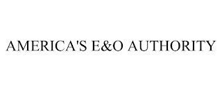 AMERICA'S E&O AUTHORITY