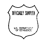 OFFICIALLY SAMPLED U.S. DEPARTMENT OF COMMERCE