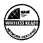 RAM MOBILE DATA WIRELESS READY NETWORK CERTIFIED