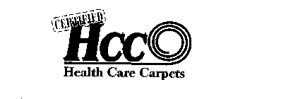 CERTIFIED HCC HEALTH CARE CARPETS